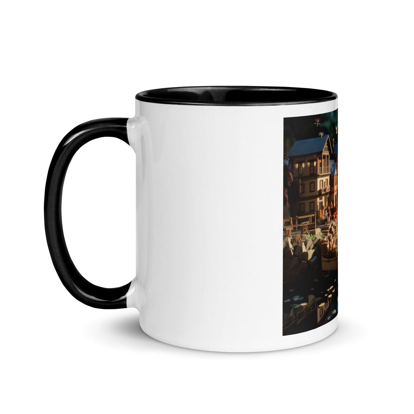 On The Docks By The Bay Series Print #7 - Mug with Color Inside