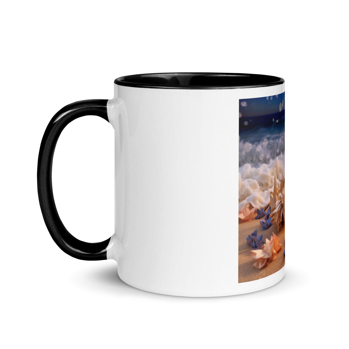 By The Seaside Series Print #10 - Mug with Color Inside