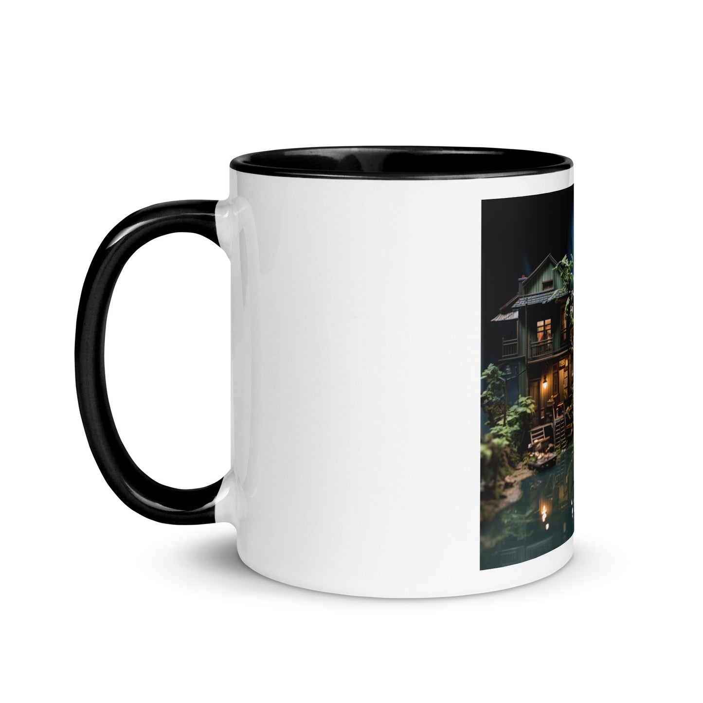 Born On A Bayou Series Print #3 - Mug with Color Inside