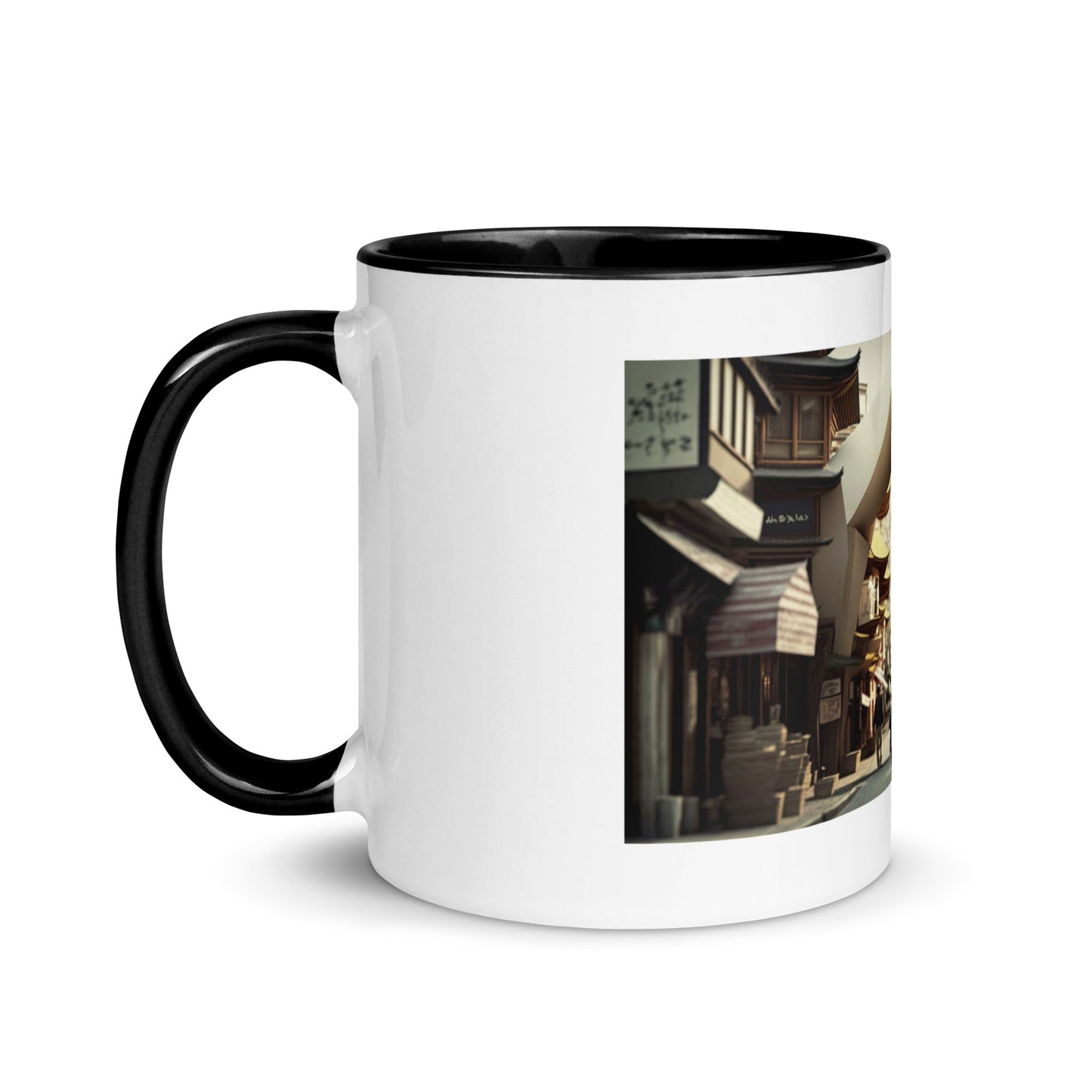 Via The Metropolis Series Print #8 - Mug with Color Inside