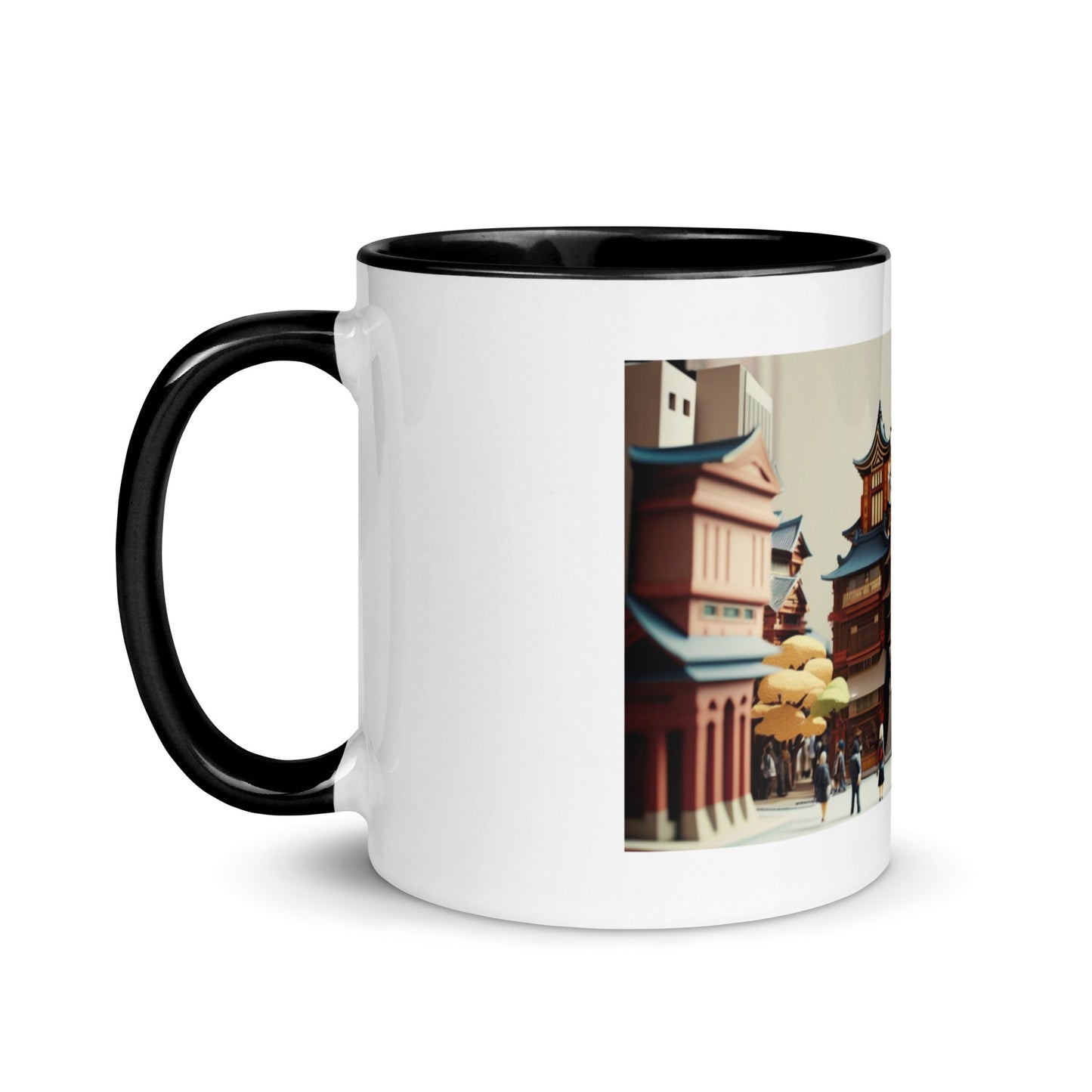 Via The Metropolis Series Print #6 - Mug with Color Inside