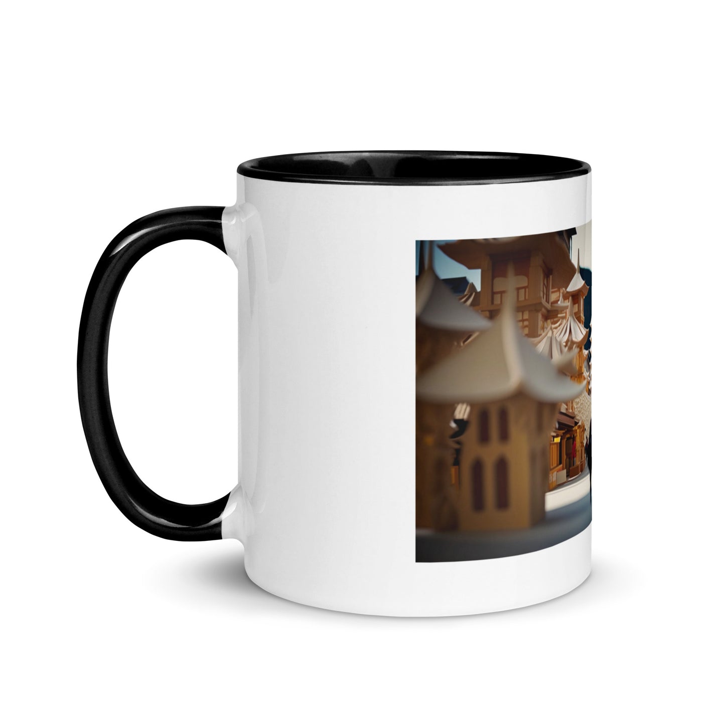 Via The Metropolis Series Print #5 - Mug with Color Inside