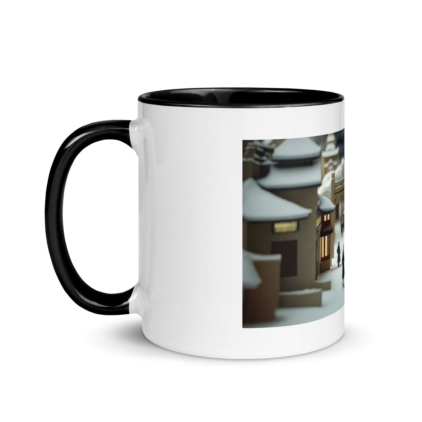 Asian Snow Series Print #9 - Mug with Color Inside