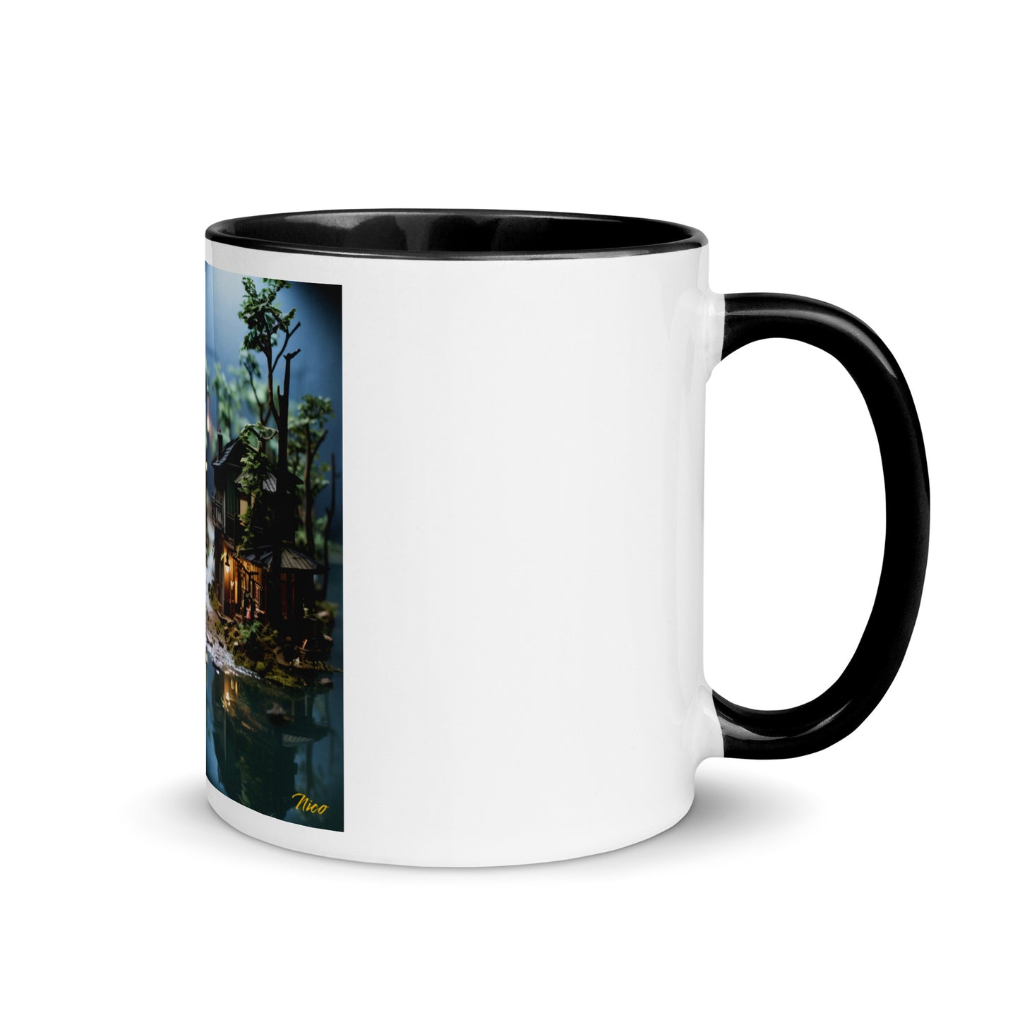 Born On A Bayou Series Print #3 - Mug with Color Inside