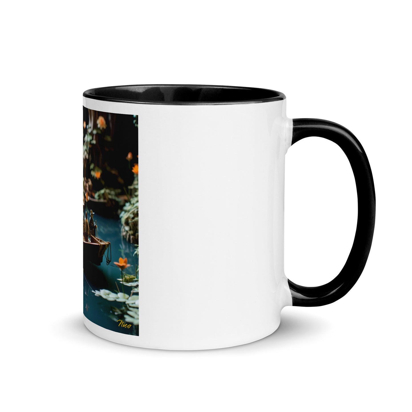 Born On A Bayou Series Print #4 - Mug with Color Inside