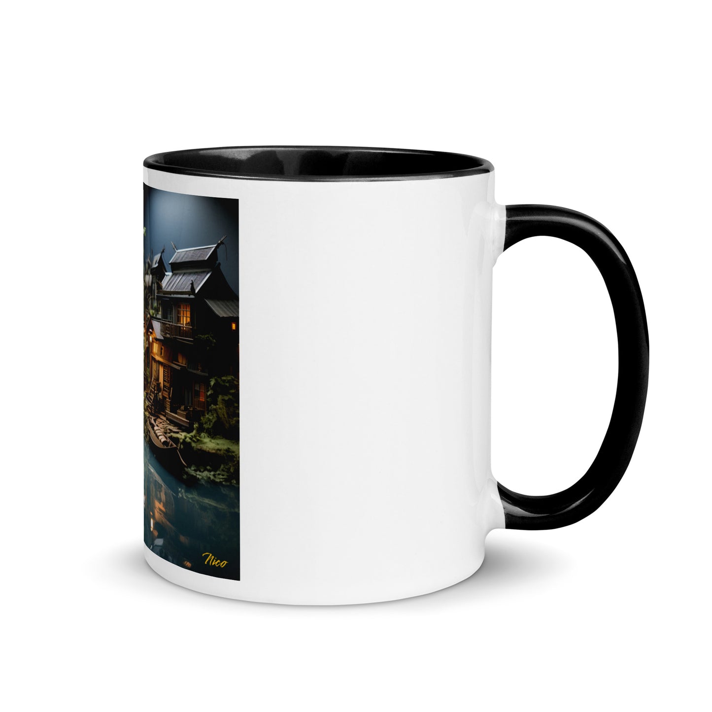 Born On A Bayou Series Print #6 - Mug with Color Inside