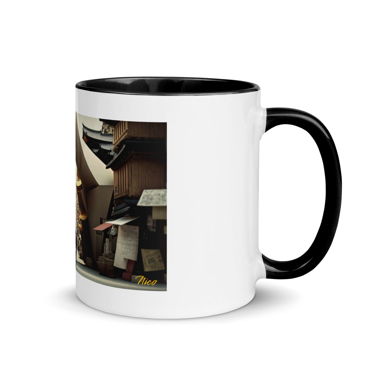 Via The Metropolis Series Print #8 - Mug with Color Inside