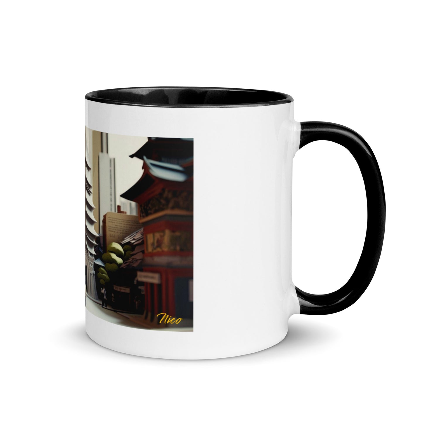 Via The Metropolis Series Print #6 - Mug with Color Inside