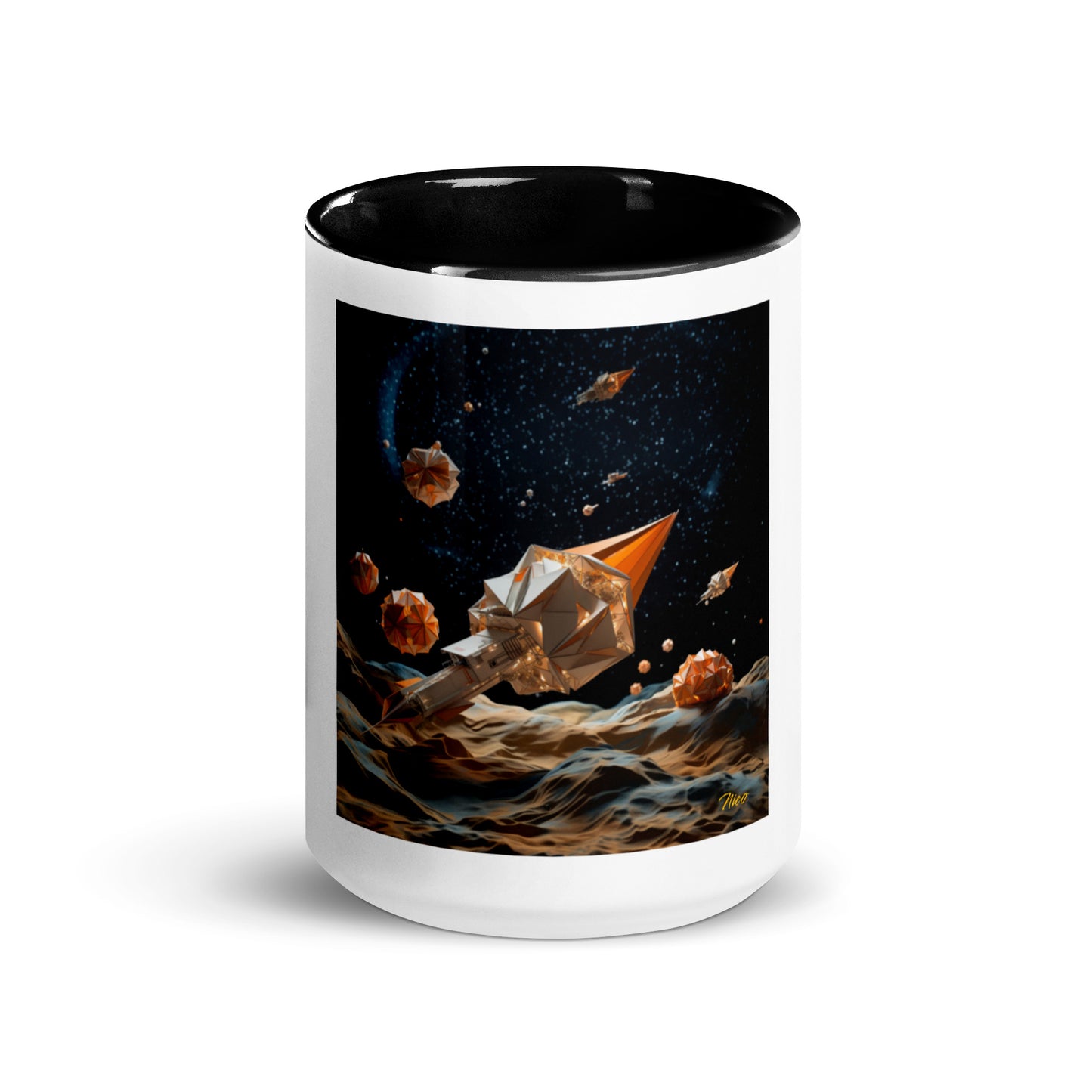 Elons' Dream Series Print #3 Mug with Color Inside