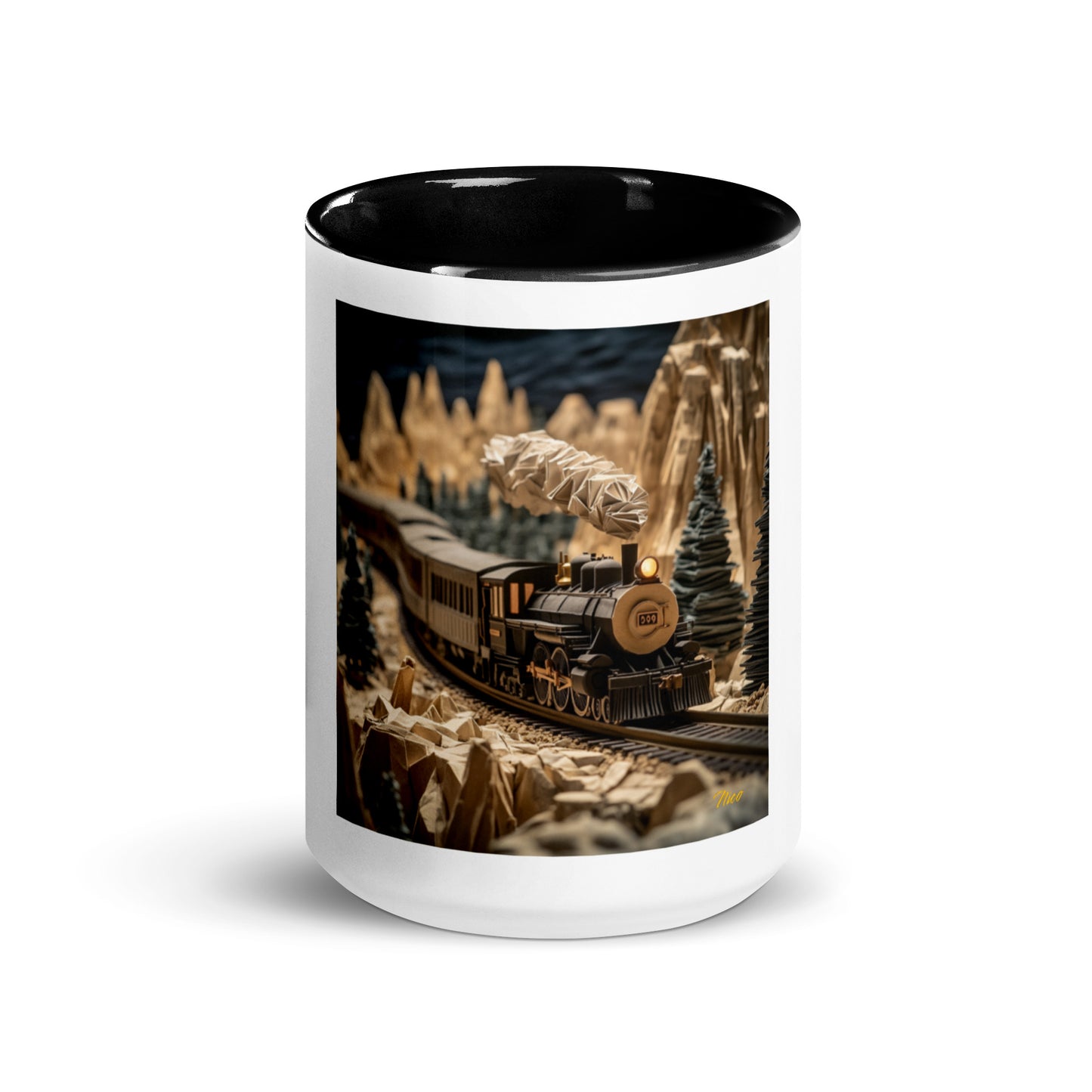 Orient Express Series Print #1Mug with Color Inside