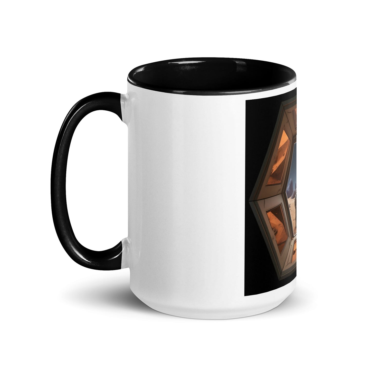 Elons' Dream Series Print #6 Mug with Color Inside