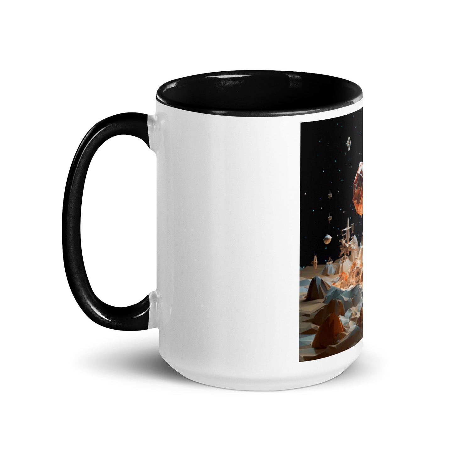 Elons' Dream Series Print #7 Mug with Color Inside