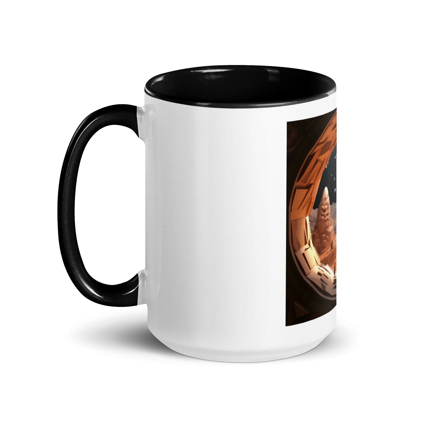 Elon's Dream Series Print #4 Mug with Color Inside