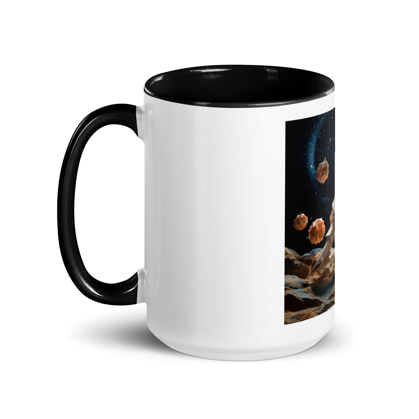 Elons' Dream Series Print #3 Mug with Color Inside