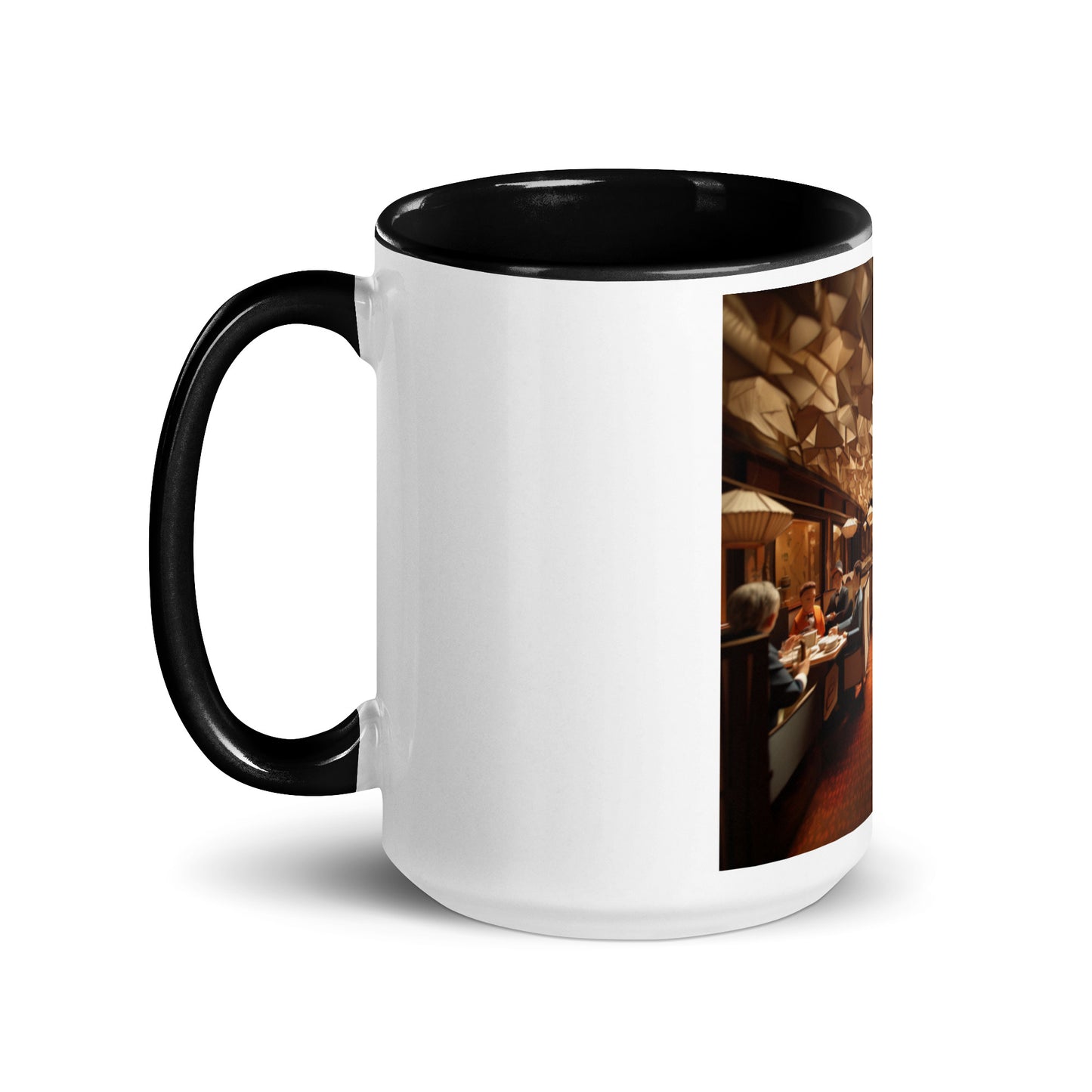 Oriient Express Series Print #2 Mug with Color Inside