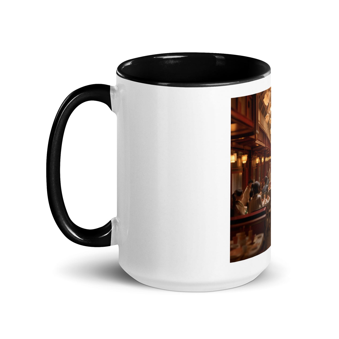 Orient Express Series Print #8 Mug with Color Inside