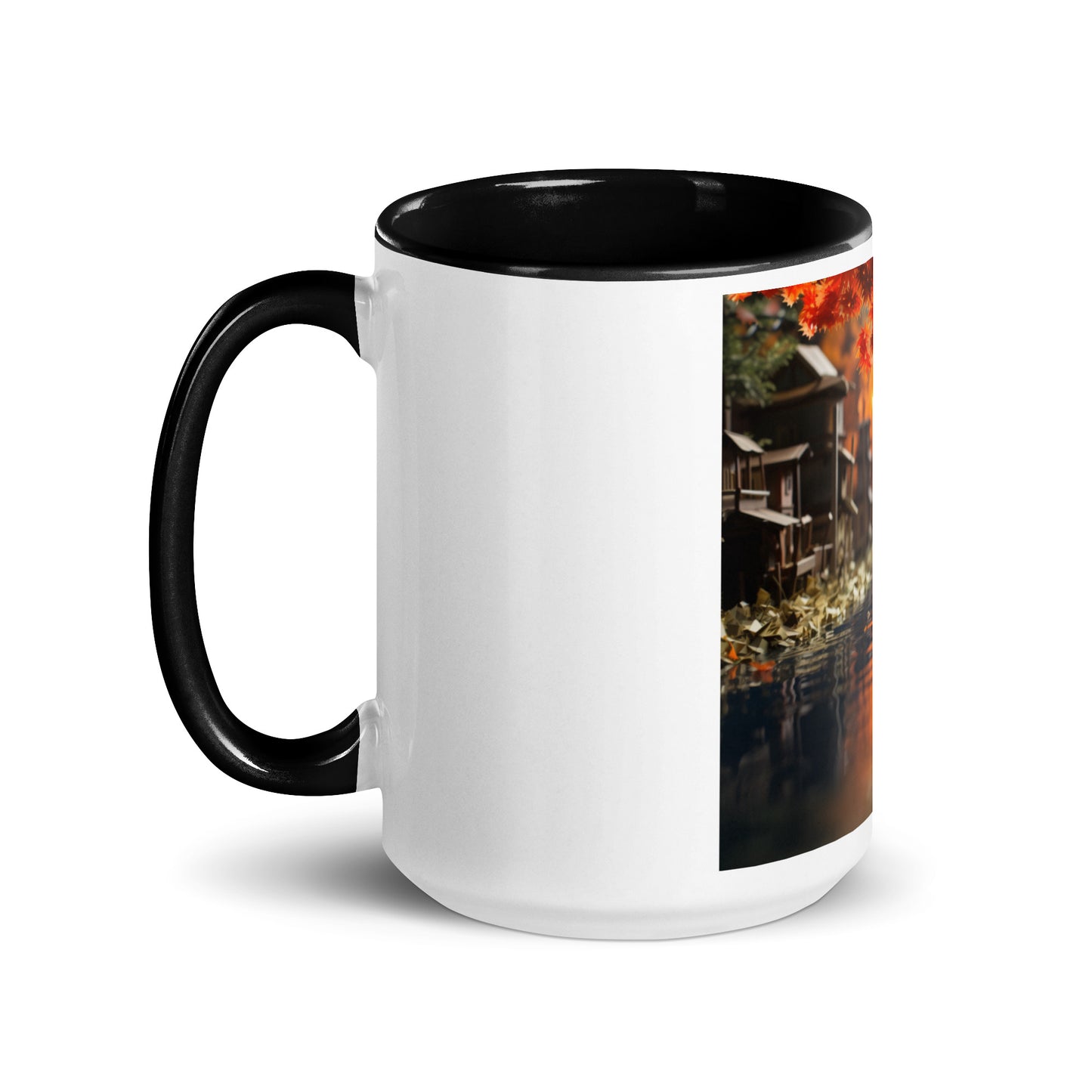 Born On A Bayou Print #8 Mug with Color Inside