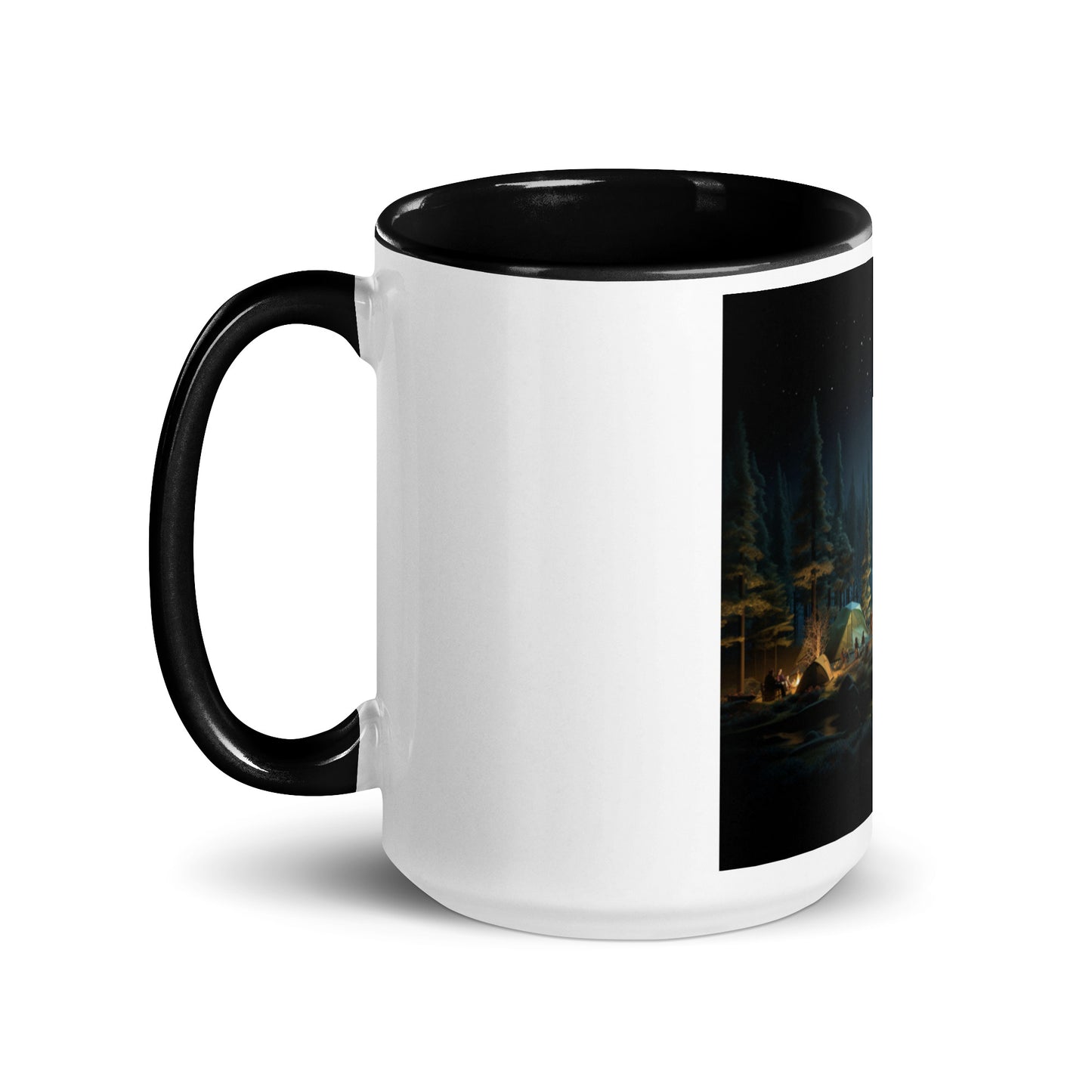 Under The Starry Skies Series Print #2 Mug with Color Inside