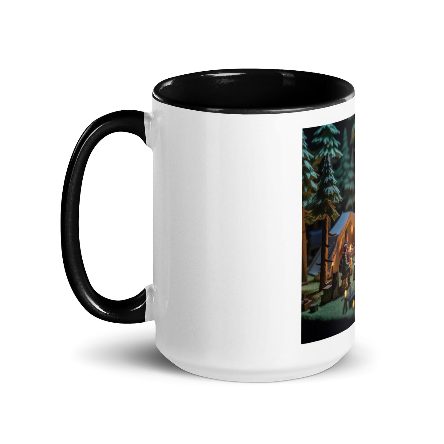 Under The Starry Skies Series Print #10 Mug with Color Inside