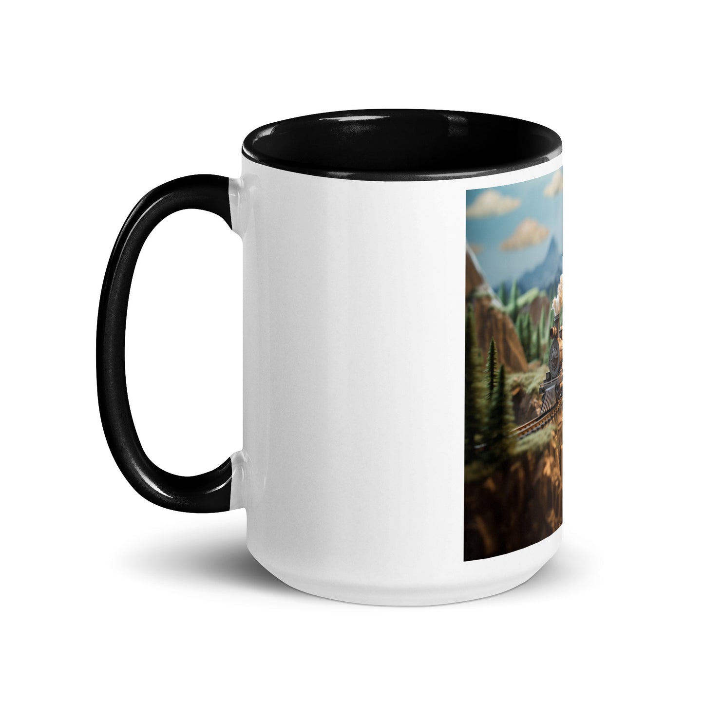 Orient Express Series Print #5 - Mug with Color Inside