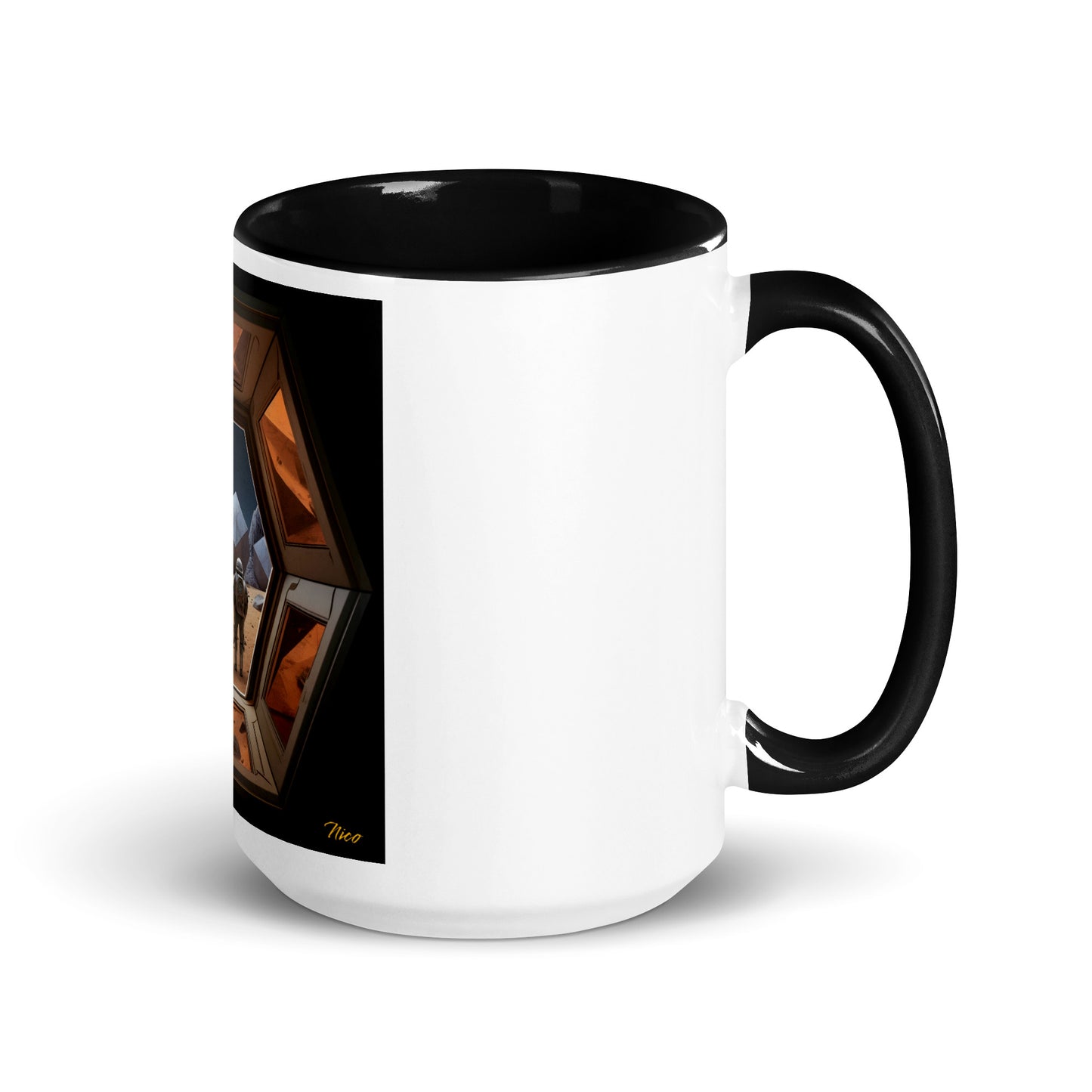 Elons' Dream Series Print #6 Mug with Color Inside