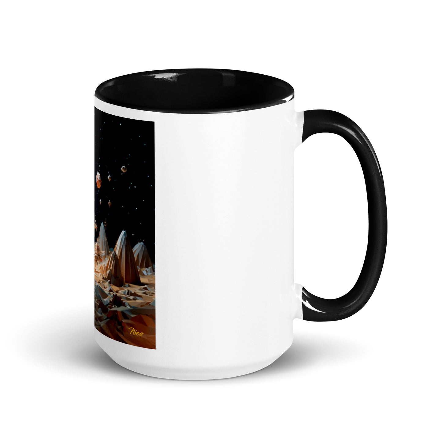 Elons' Dream Series Print #7 Mug with Color Inside