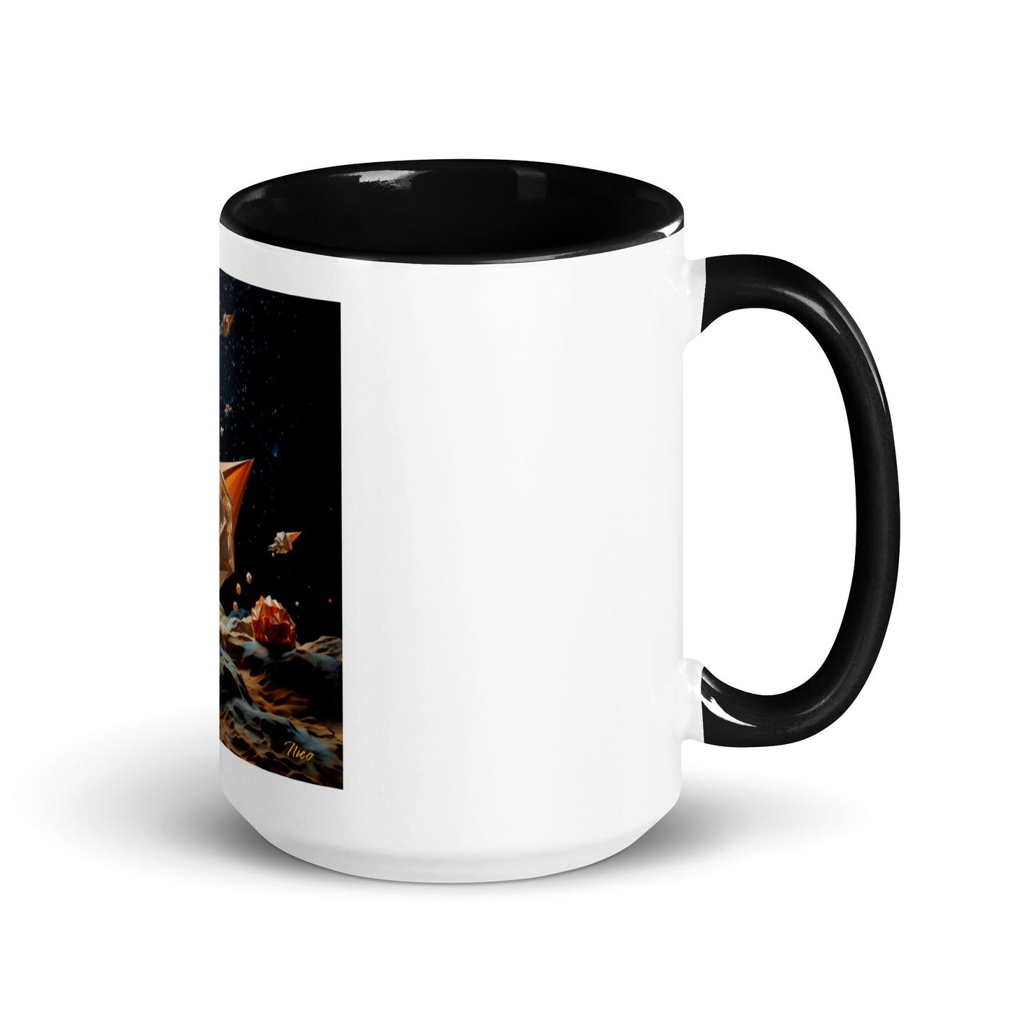 Elons' Dream Series Print #3 Mug with Color Inside