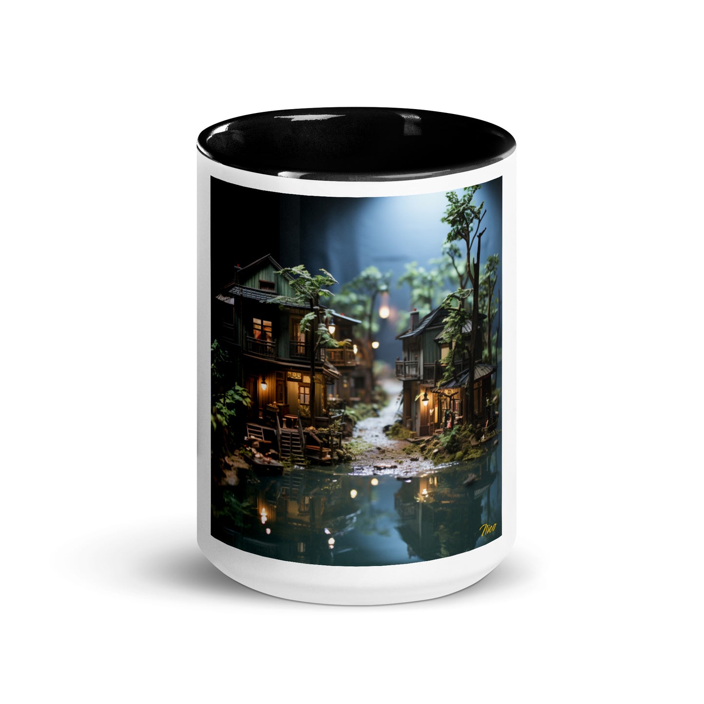 Born On A Bayou Series Print #3 - Mug with Color Inside