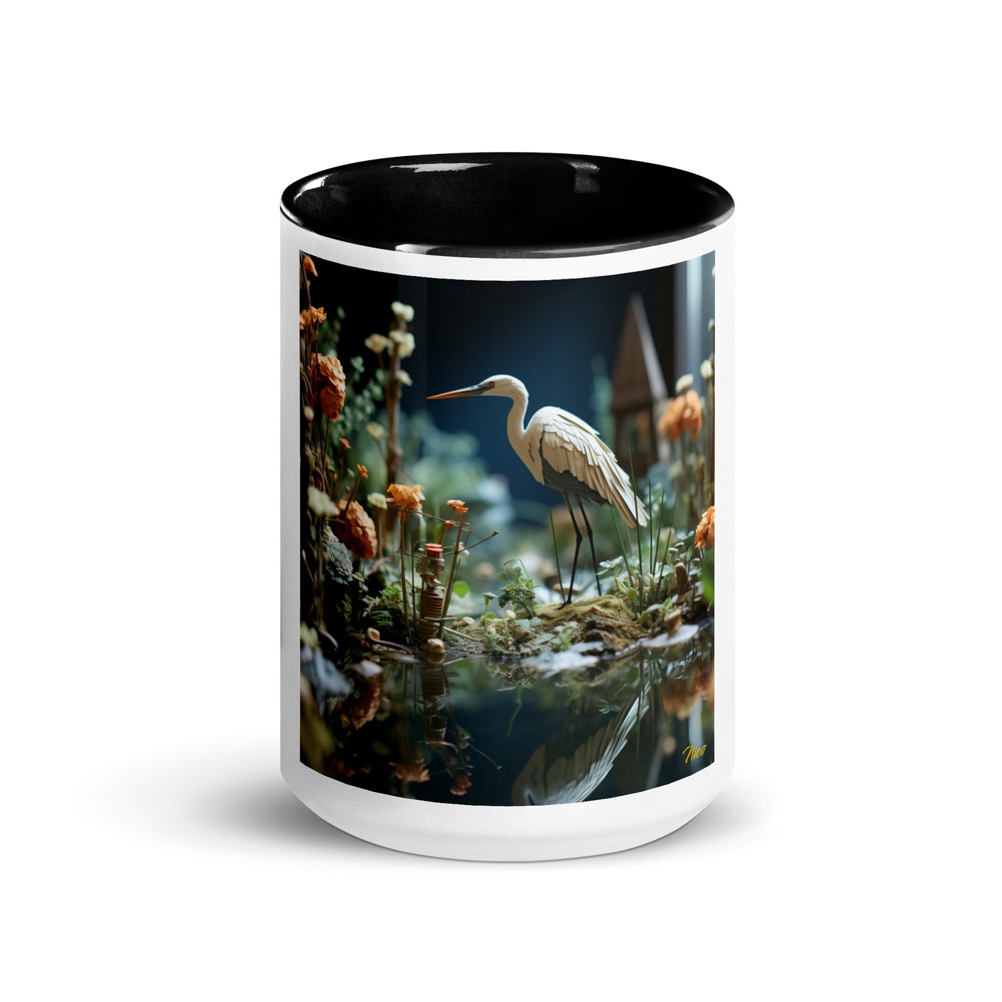 Born On A Bayou Series Print #1 - Mug with Color Inside