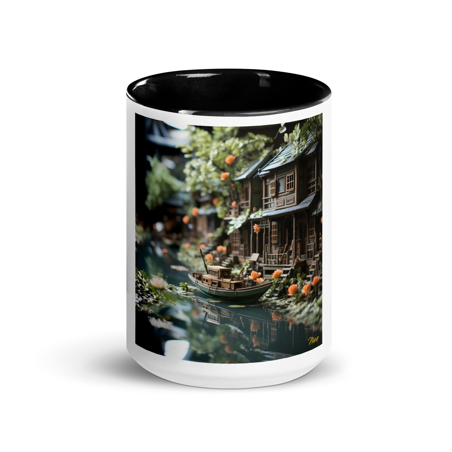 Born On A Bayou Series Print #9 - Mug with Color Inside