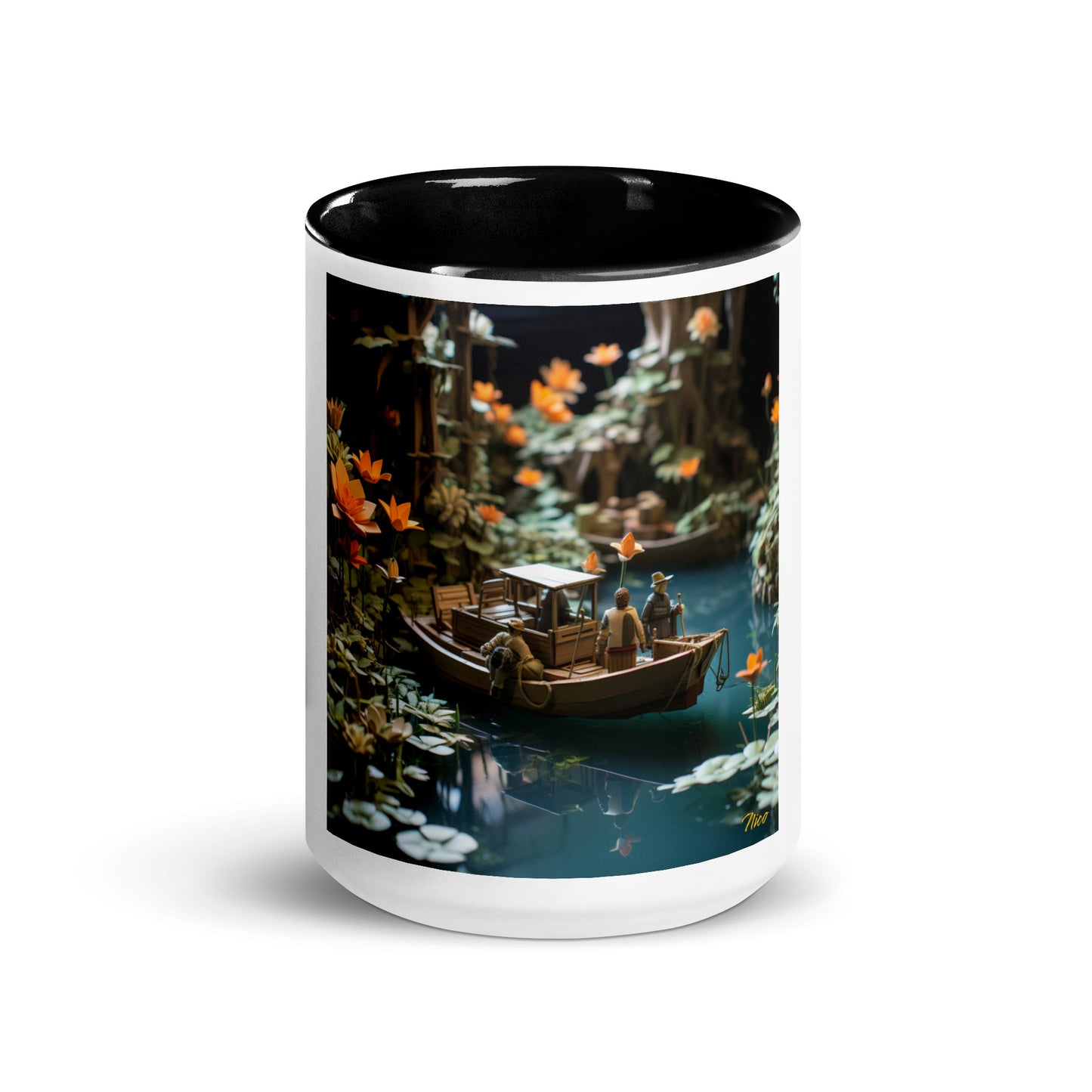 Born On A Bayou Series Print #4 - Mug with Color Inside