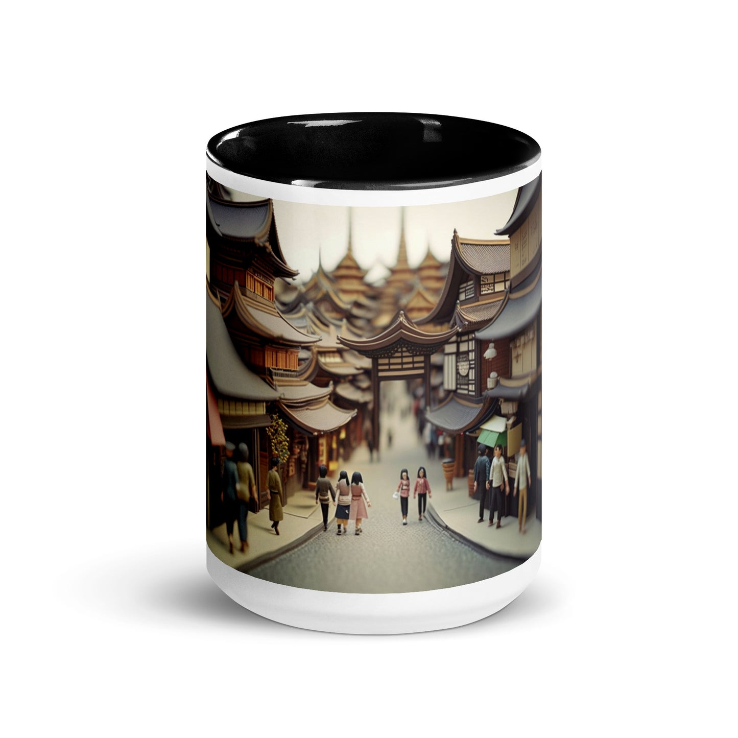 Via The Metropolis Series Print #9 - Mug with Color Inside