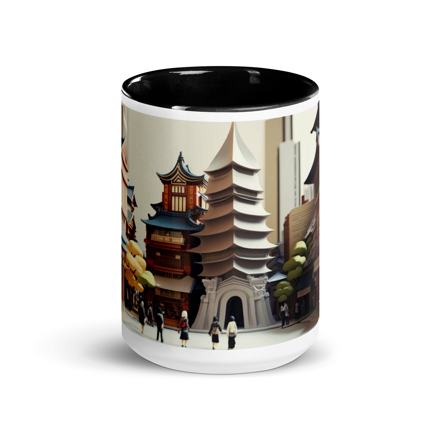 Via The Metropolis Series Print #6 - Mug with Color Inside