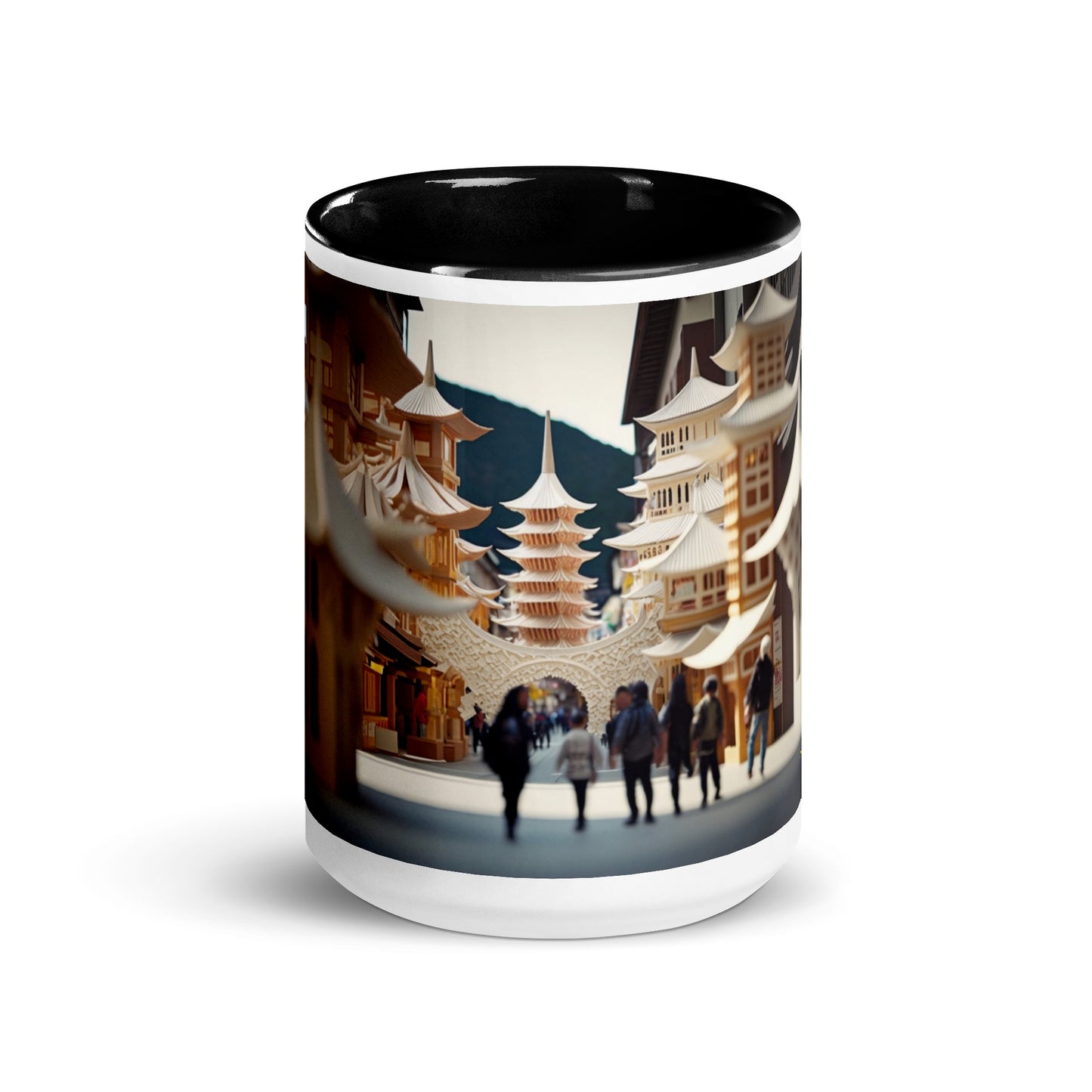 Via The Metropolis Series Print #5 - Mug with Color Inside