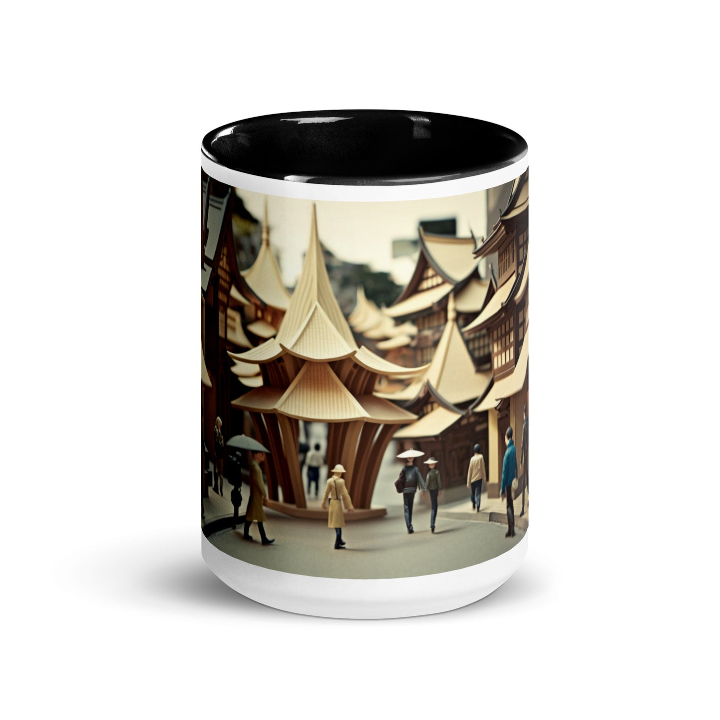 Via The Metropolis Series Print #4 - Mug with Color Inside