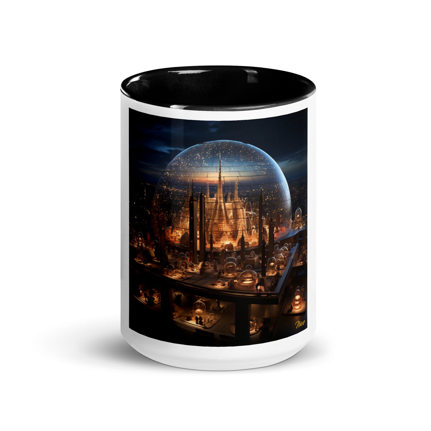 Elons' Dream Series Print #10 - Mug with Color Inside