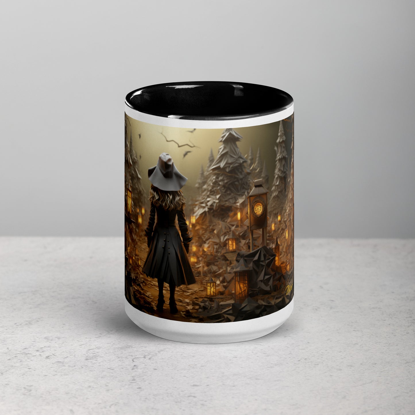 Halloween 2024 Series Print #3 - Mug with Color Inside