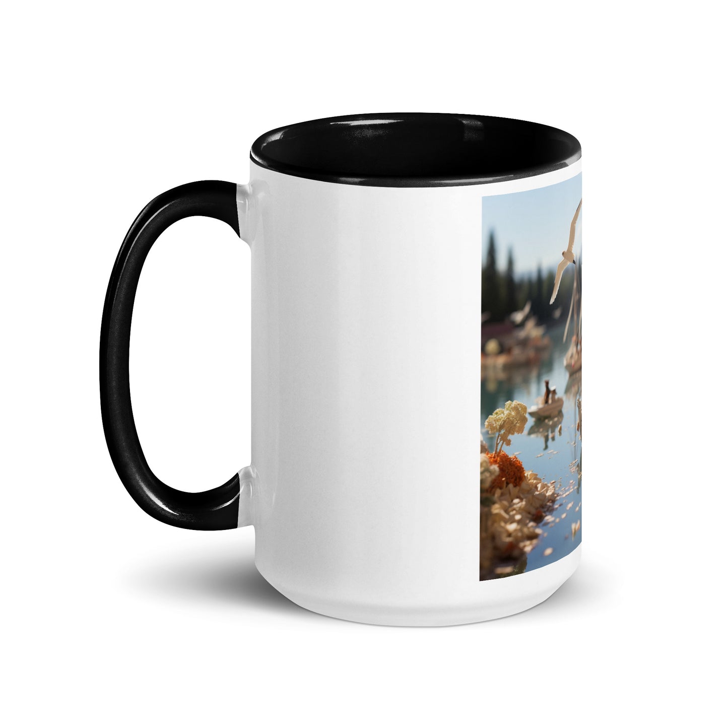 On The Docks By The Bay Series Print #6 - Mug with Color Inside