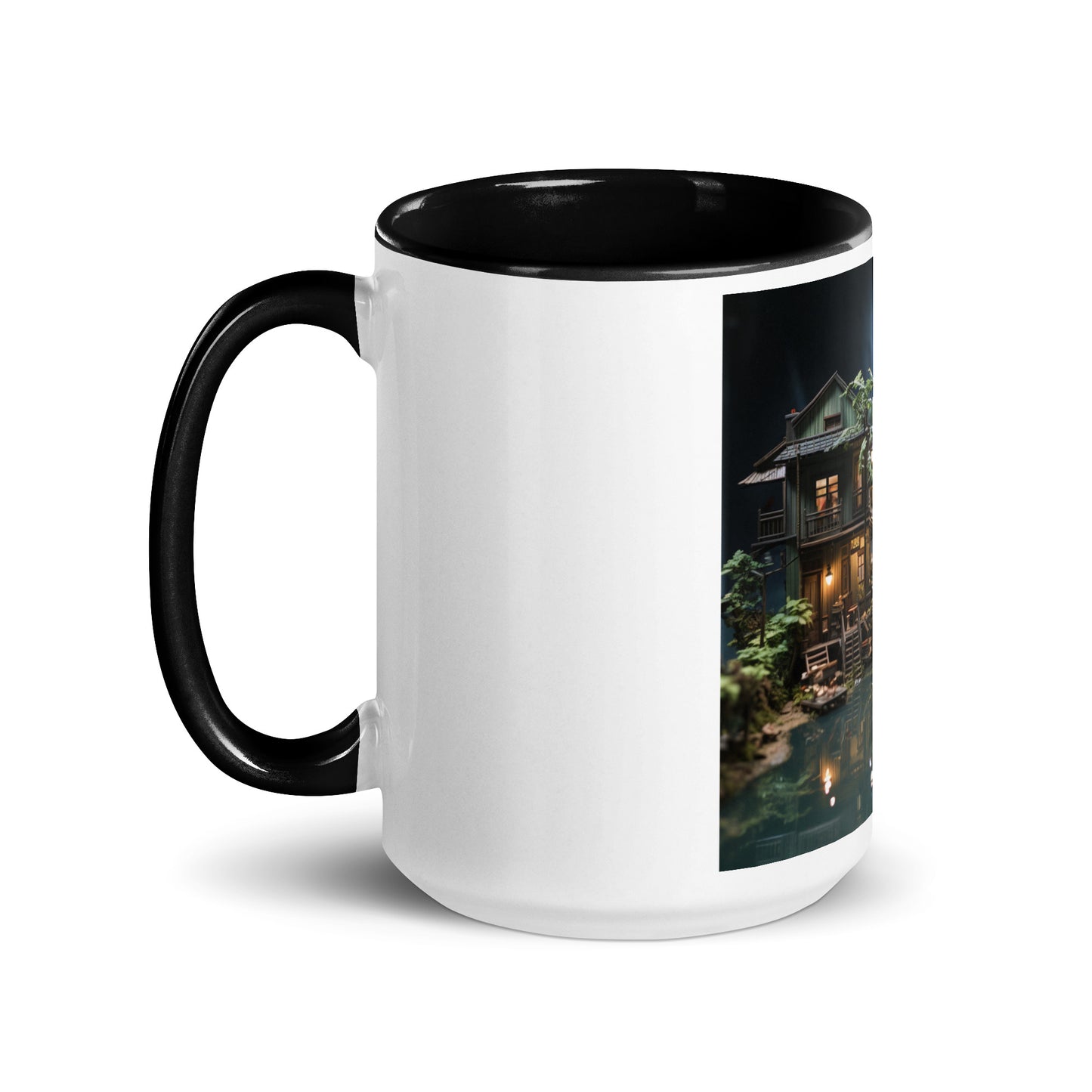 Born On A Bayou Series Print #3 - Mug with Color Inside