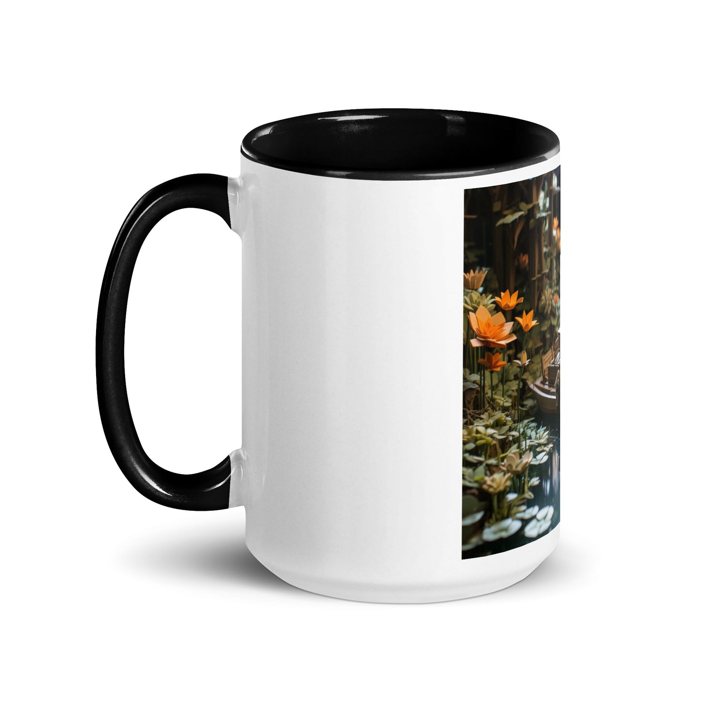 Born On A Bayou Series Print #4 - Mug with Color Inside