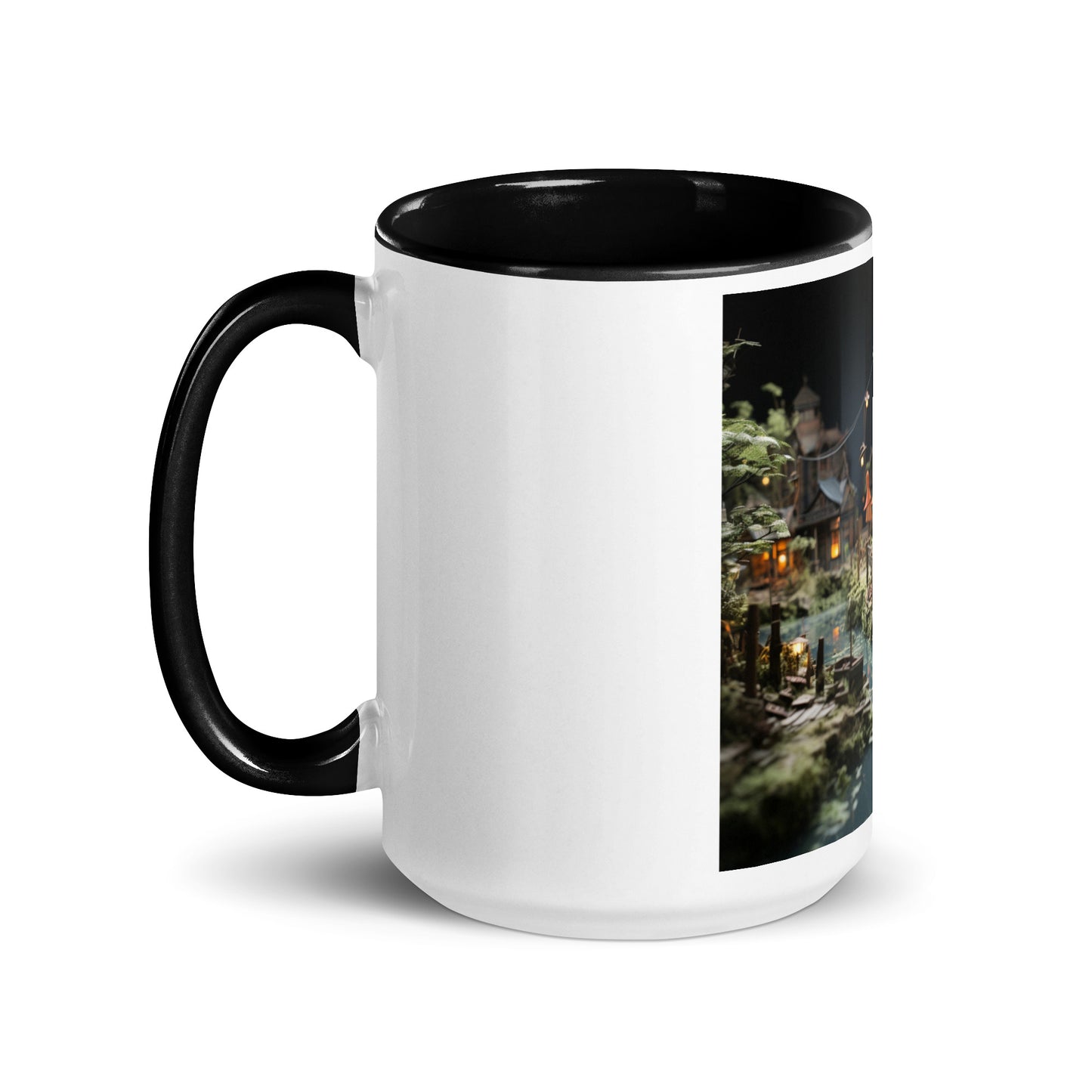 Born On A Bayou Series Print #6 - Mug with Color Inside