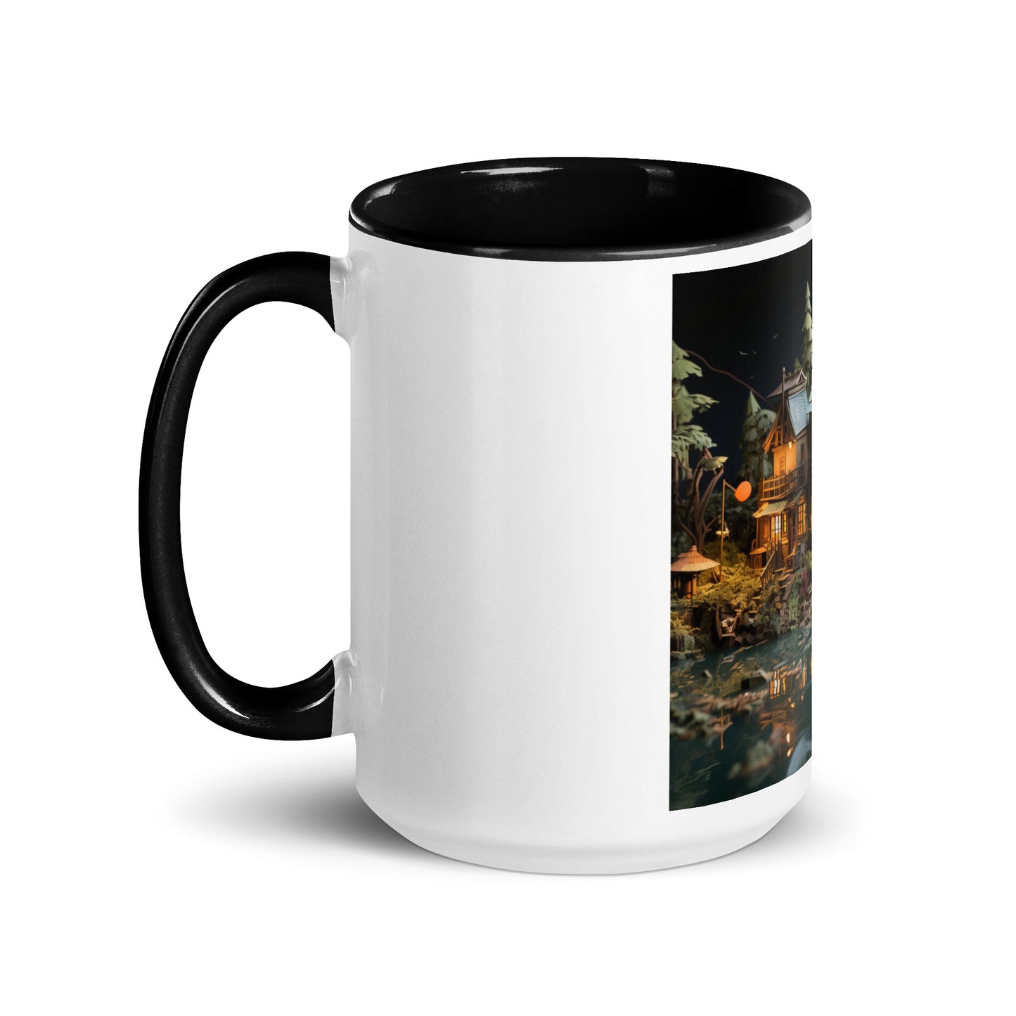 Born On A Bayou Series Print #8 - Mug with Color Inside