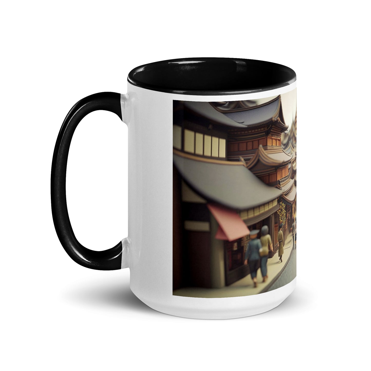 Via The Metropolis Series Print #9 - Mug with Color Inside