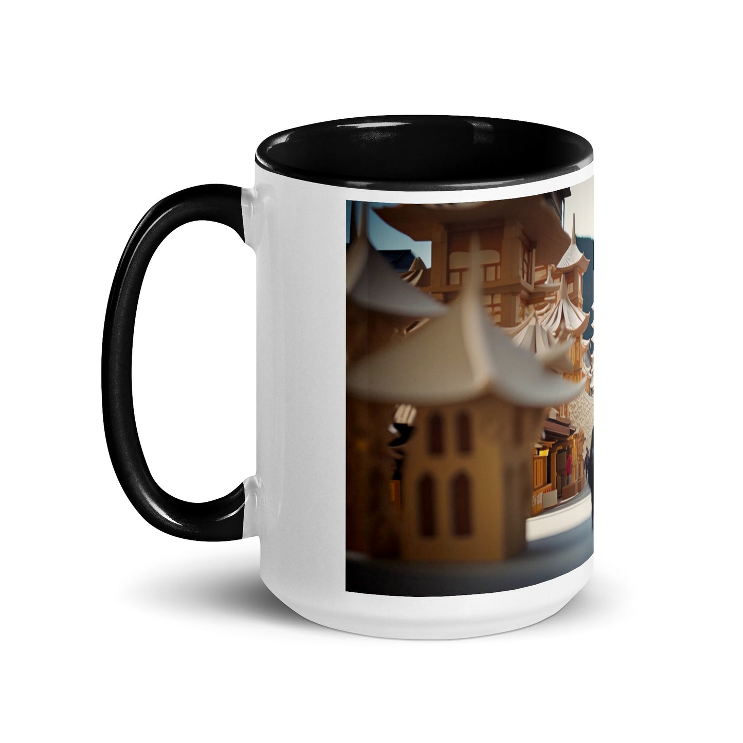 Via The Metropolis Series Print #5 - Mug with Color Inside