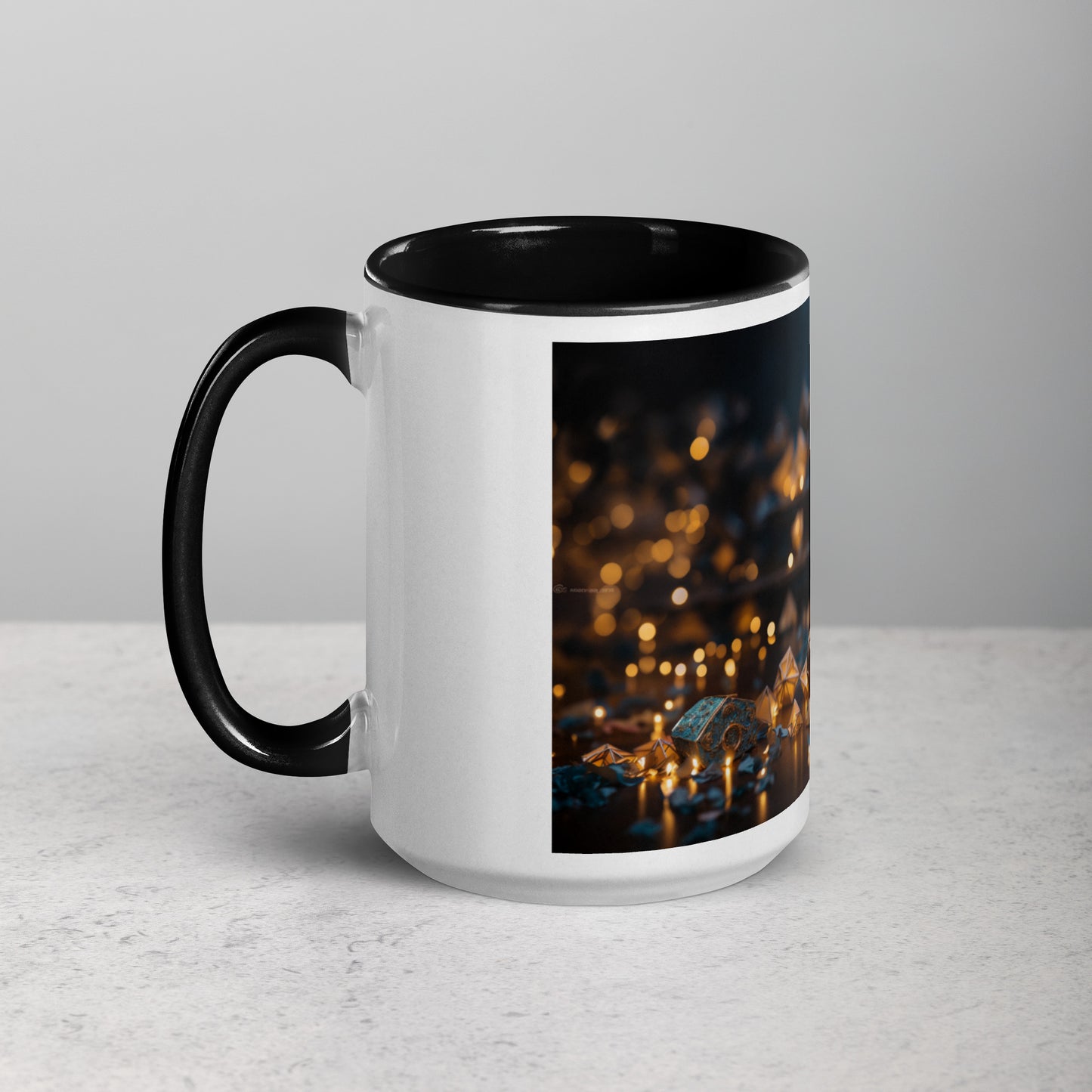 Ascending Buddha Series Print #9 - Mug with Color Inside