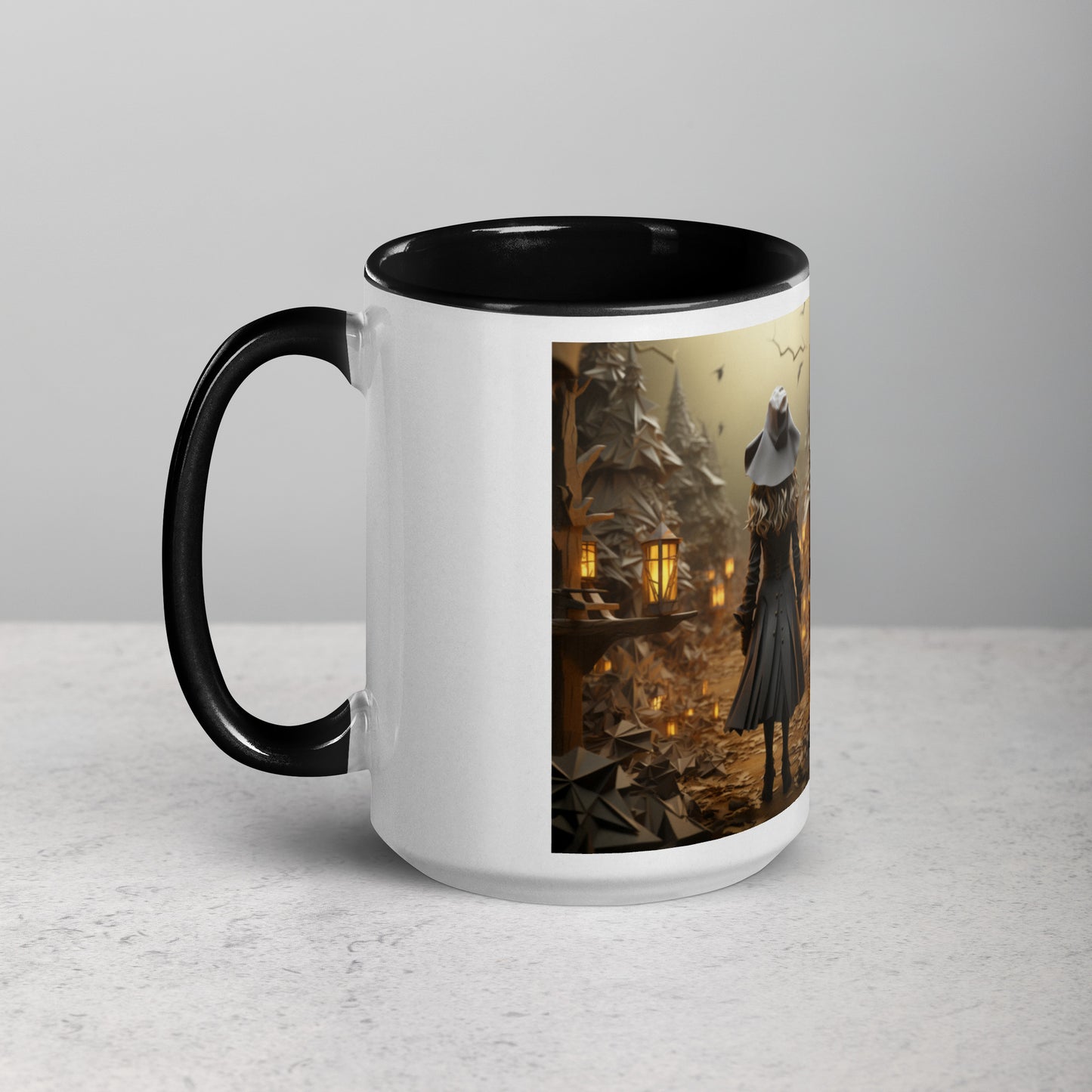 Halloween 2024 Series Print #3 - Mug with Color Inside