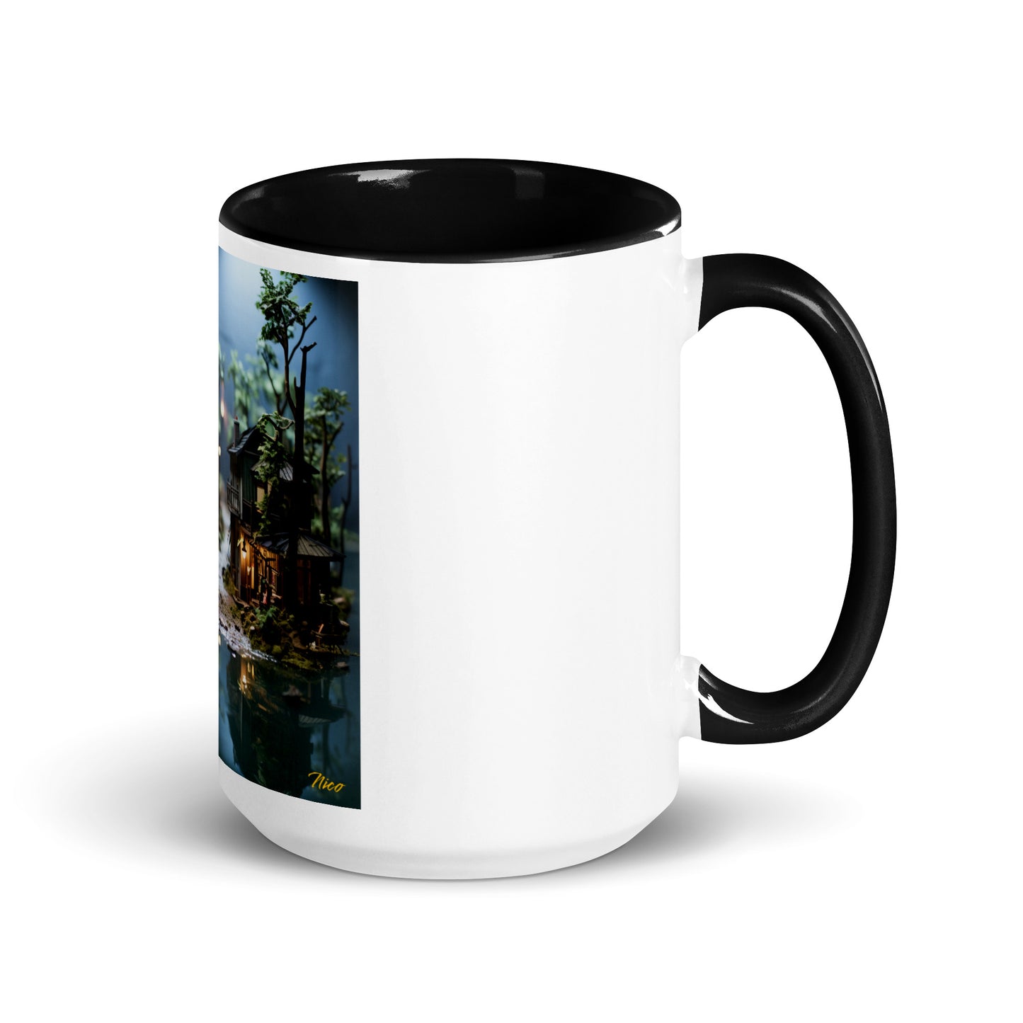 Born On A Bayou Series Print #3 - Mug with Color Inside