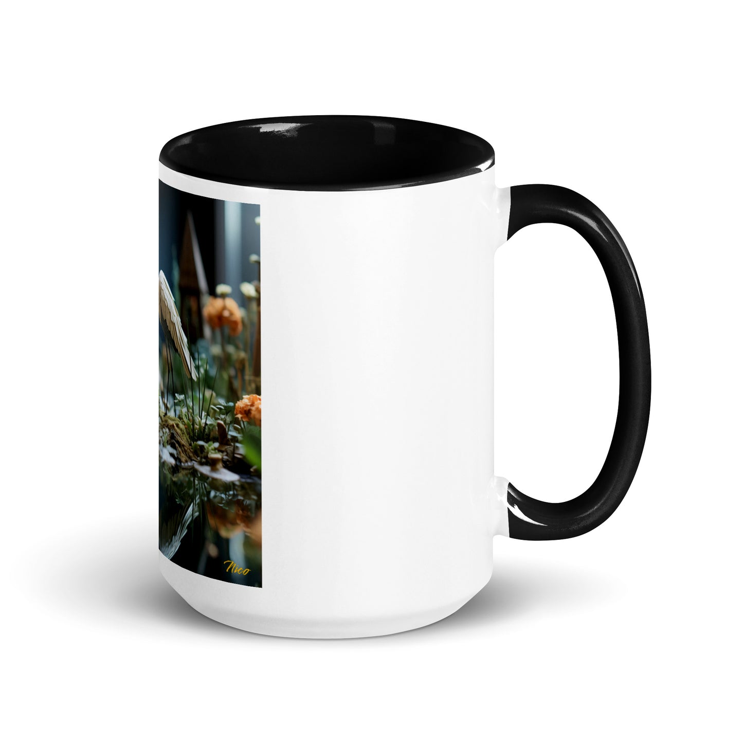 Born On A Bayou Series Print #1 - Mug with Color Inside