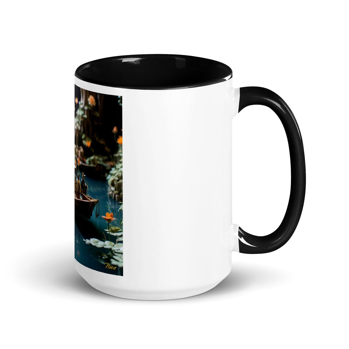 Born On A Bayou Series Print #4 - Mug with Color Inside