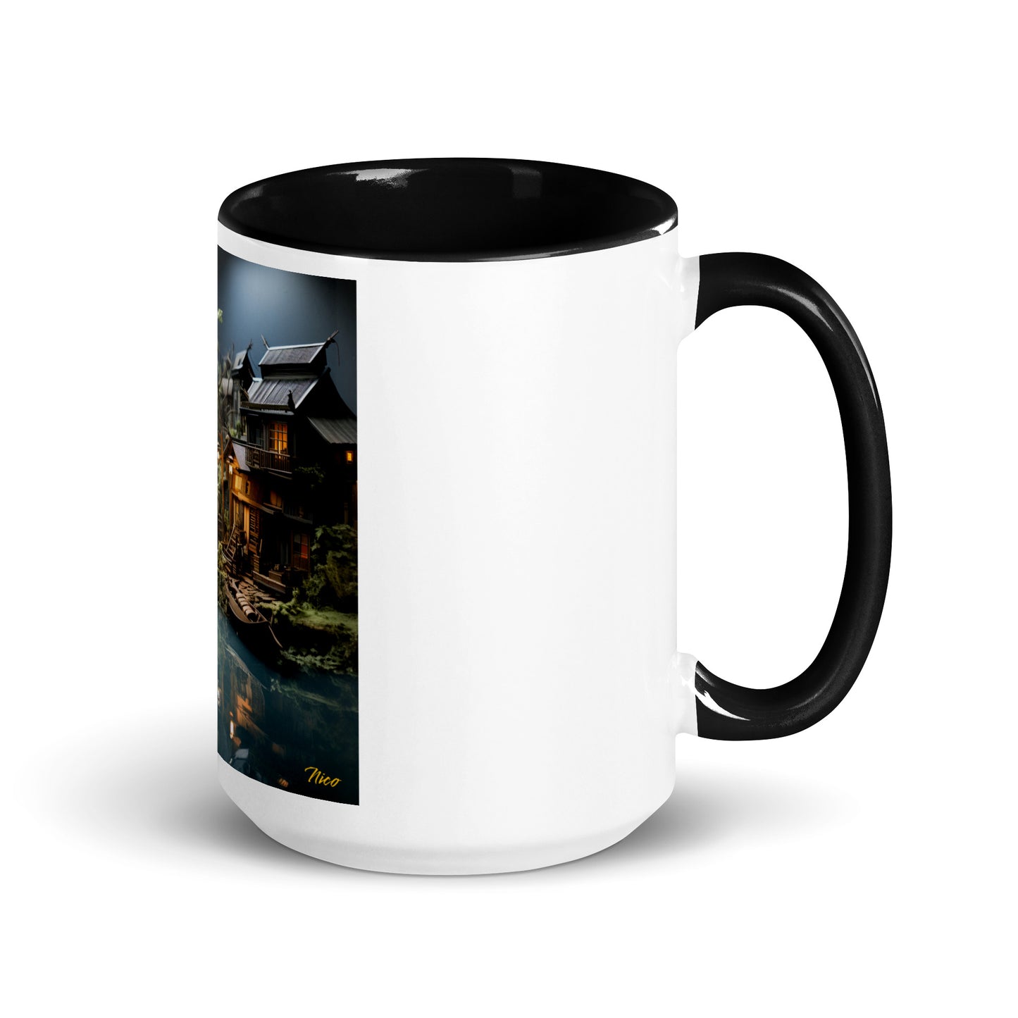 Born On A Bayou Series Print #6 - Mug with Color Inside